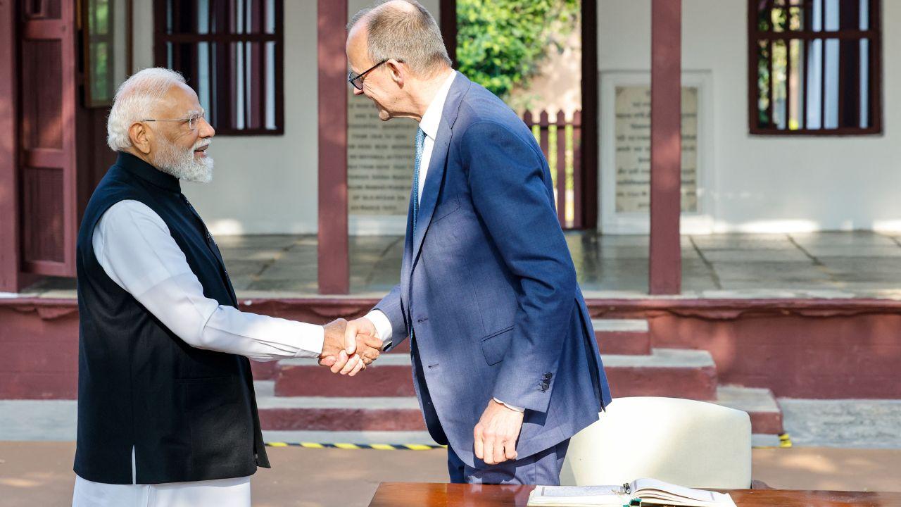 PM Modi, German Chancellor Merz review India-Germany ties in Gandhinagar